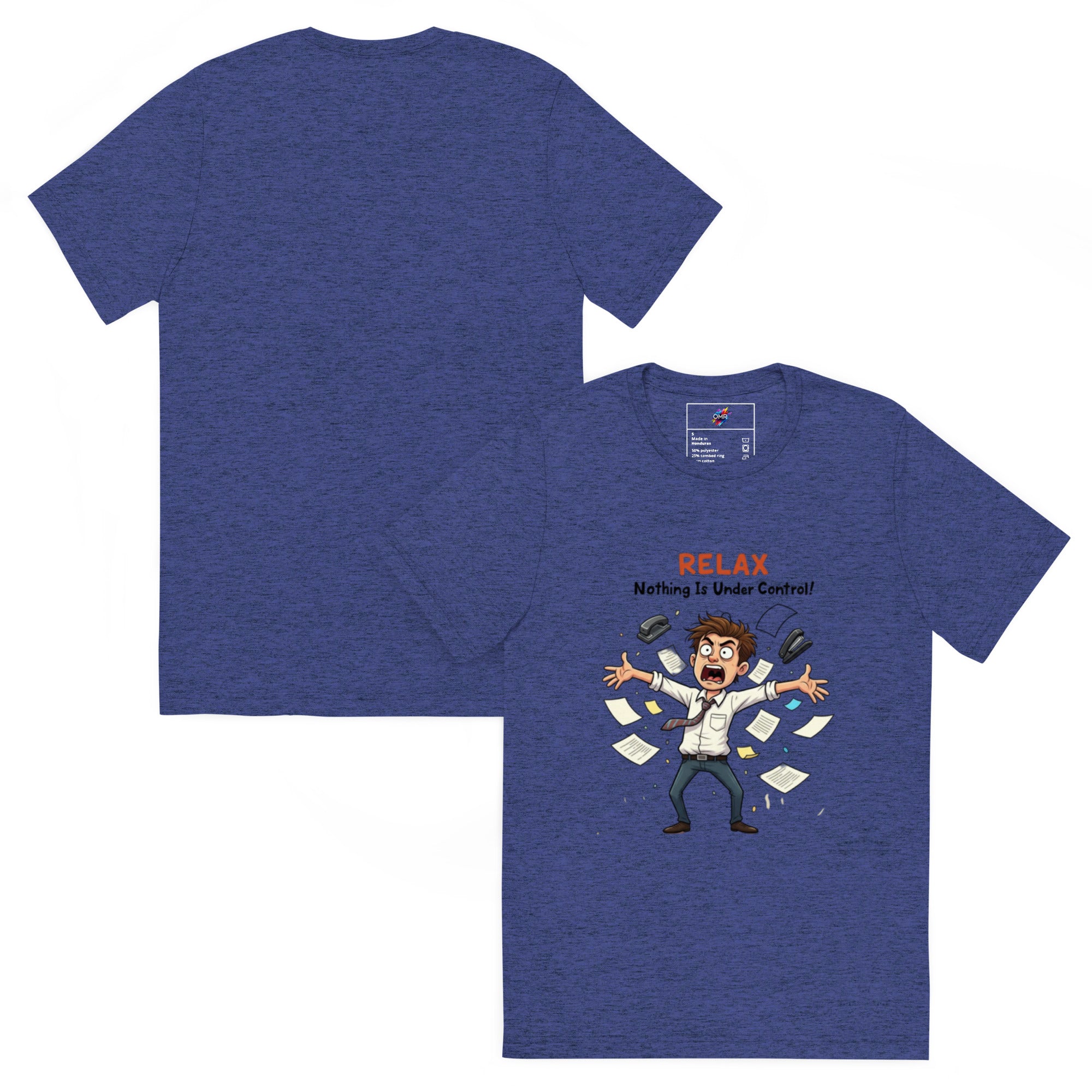 T-shirt a manica corta niente sotto controllo